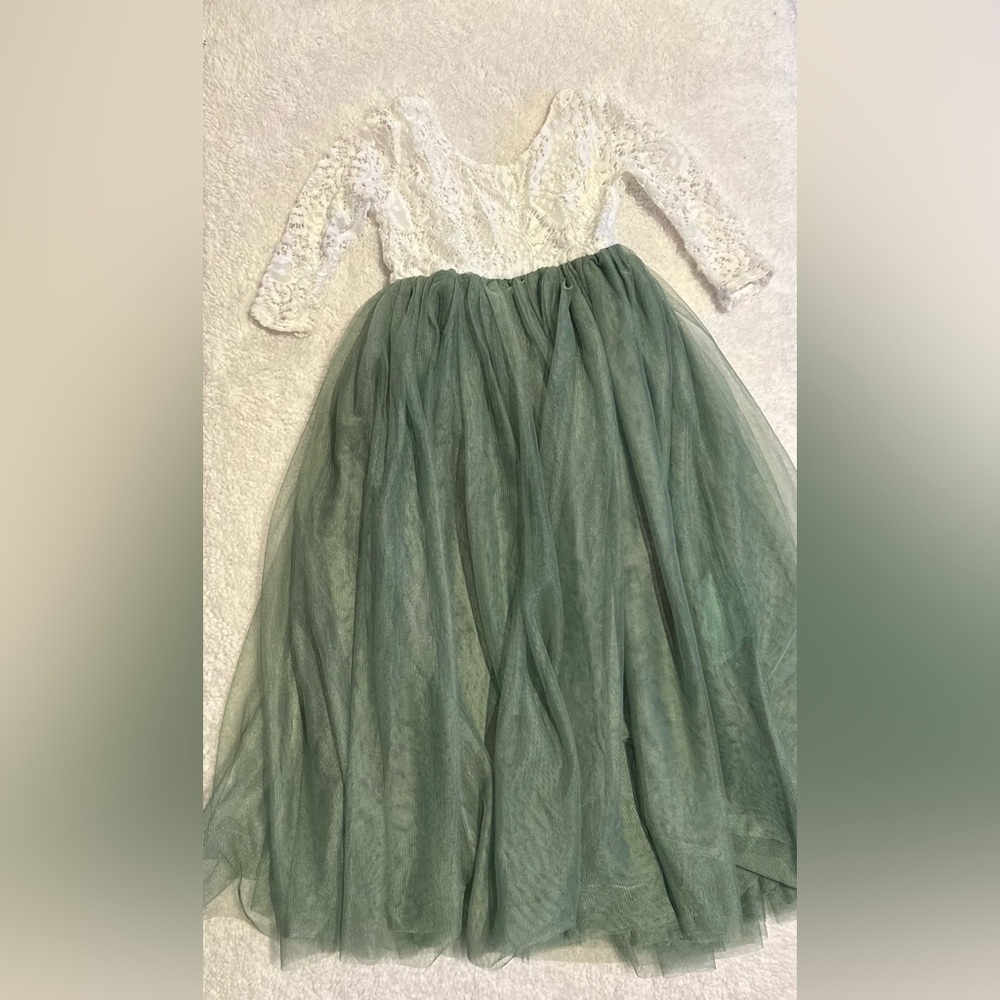 Elegant Lace and Tulle Dress
